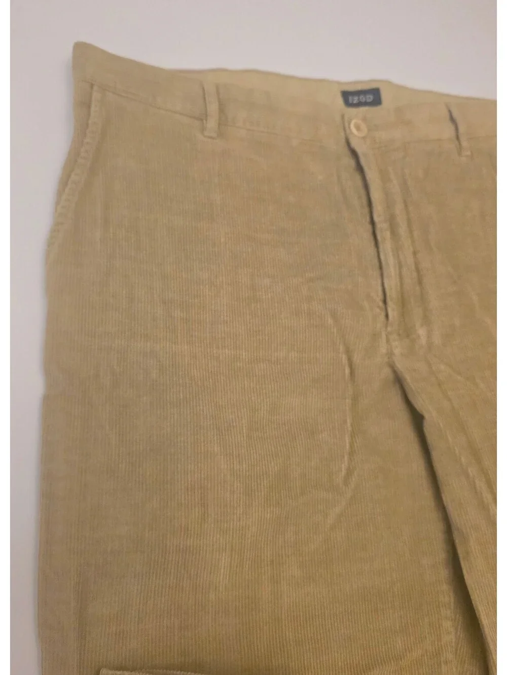 IZOD Men's Beige Corduroy Pants Size 36/34